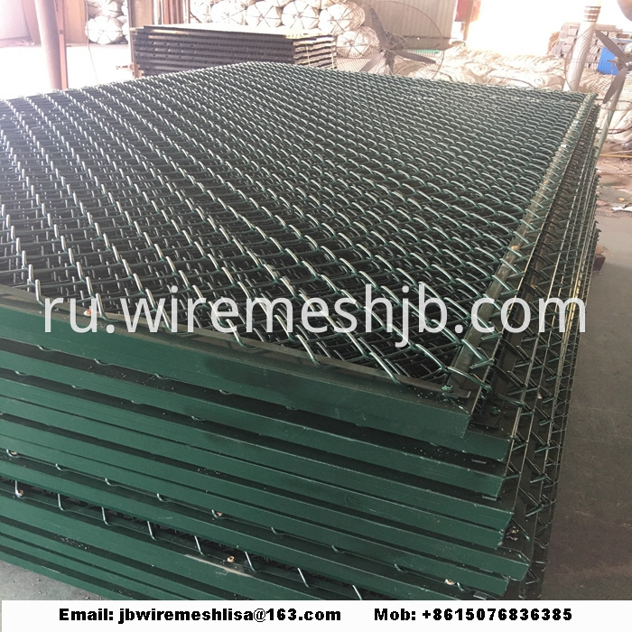 PVC Coated And Galvanized Chain Link Fence